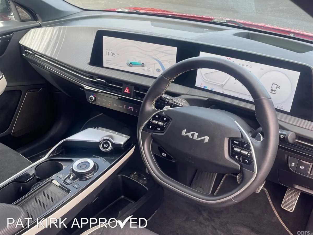 Kia EV6 Hatchback, Electric, 2023, Red