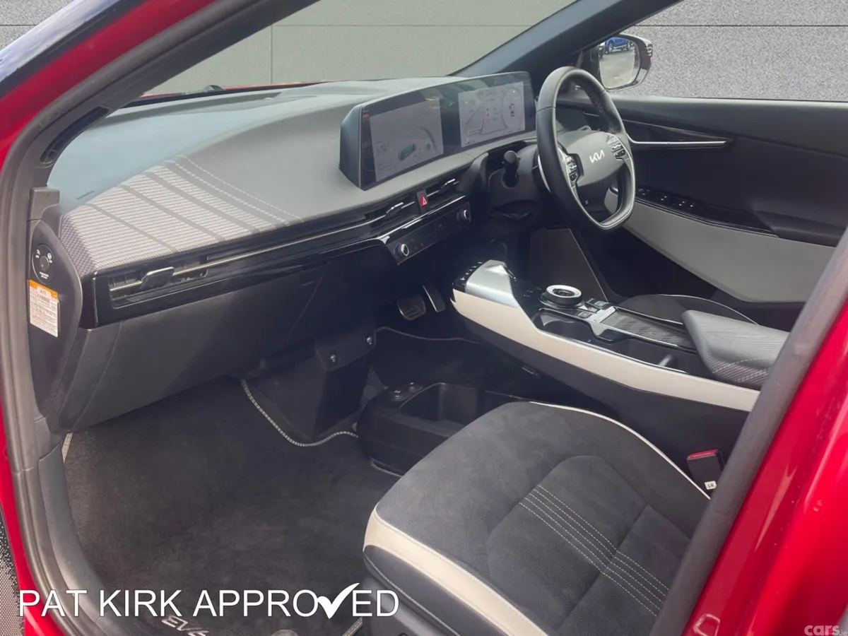 Kia EV6 Hatchback, Electric, 2023, Red