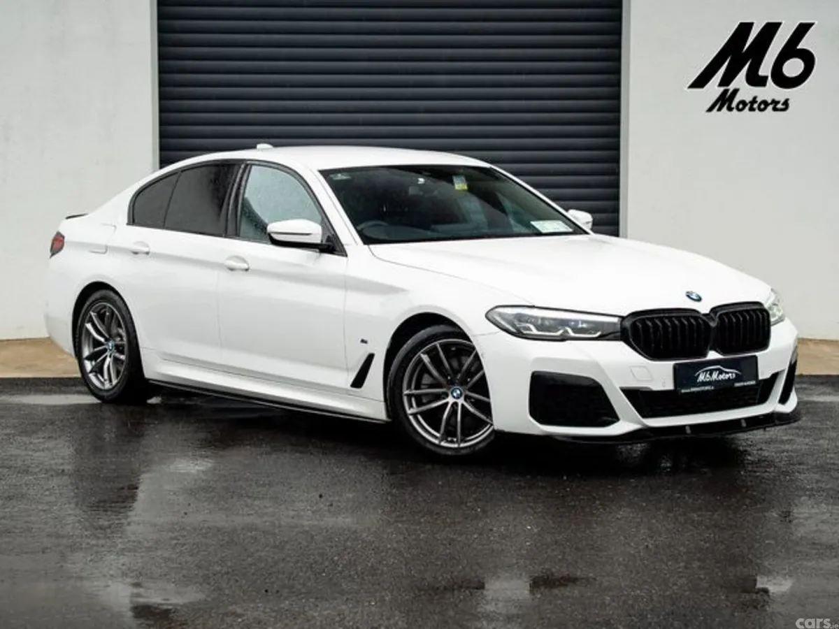 BMW 5-Series Saloon, Diesel, 2021, White