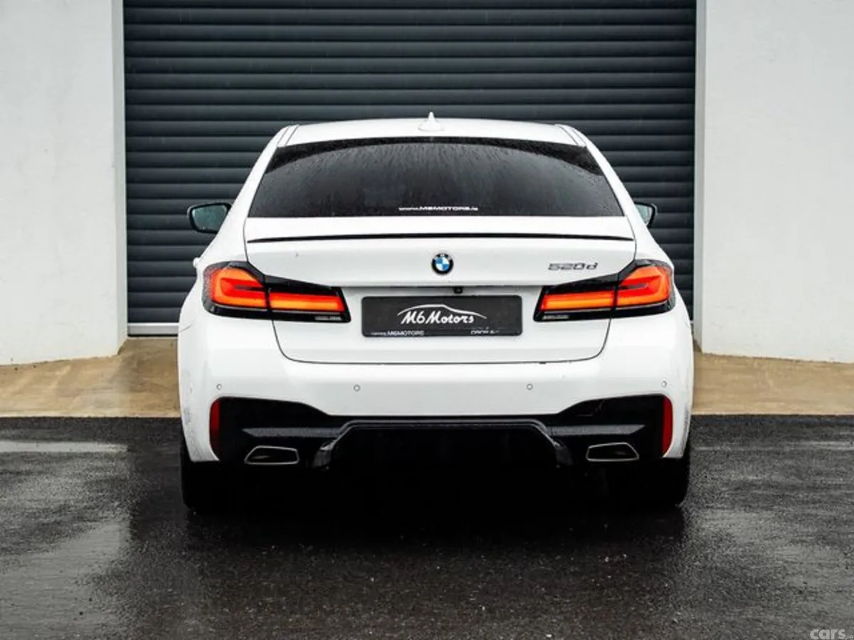 BMW 5-Series Saloon, Diesel, 2021, White