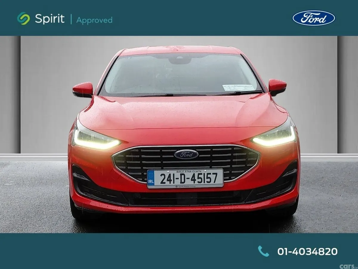 Ford Focus Hatchback, Petrol, 2024, Red