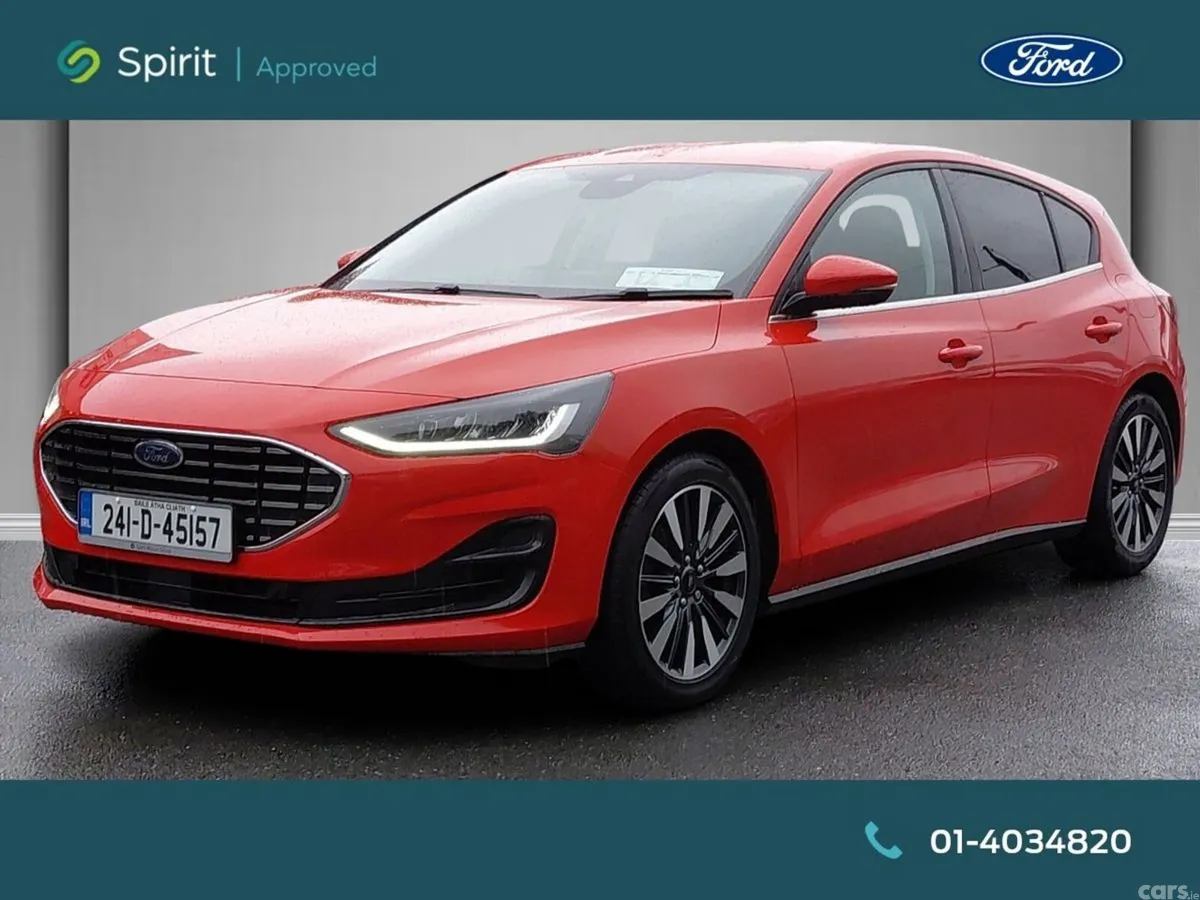 Ford Focus Hatchback, Petrol, 2024, Red