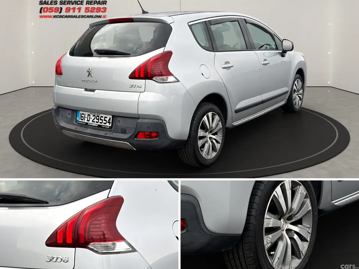 Peugeot 3008 SUV, Diesel, 2016, Grey