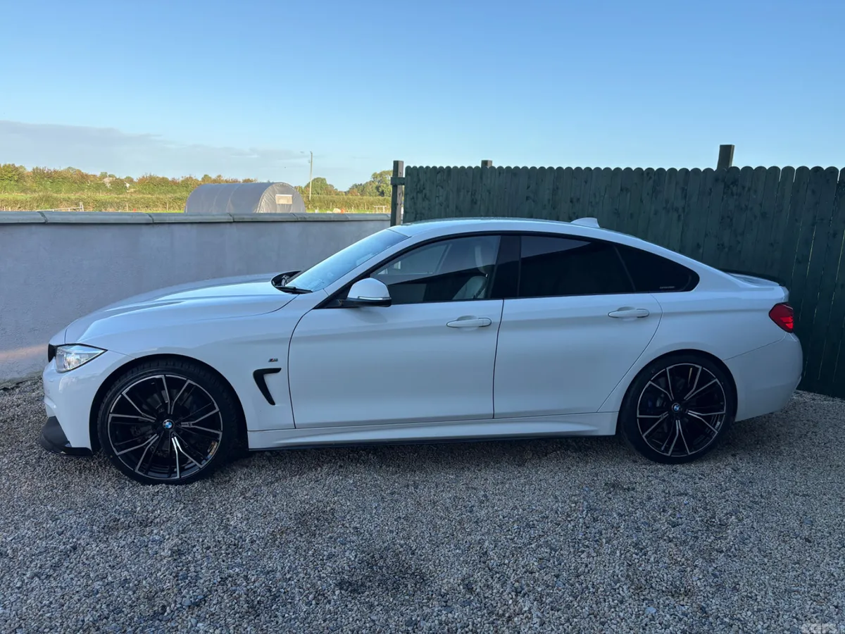 BMW 4-Series Saloon, Diesel, 2015, White