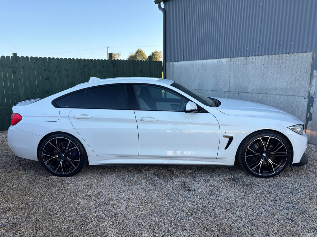 BMW 4-Series Saloon, Diesel, 2015, White