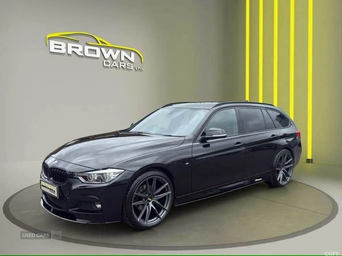 BMW 3-Series Estate, Diesel, 2019, Black