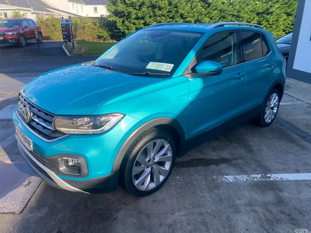 Volkswagen T-Cross Estate/Jeep, Petrol, 2019, Green