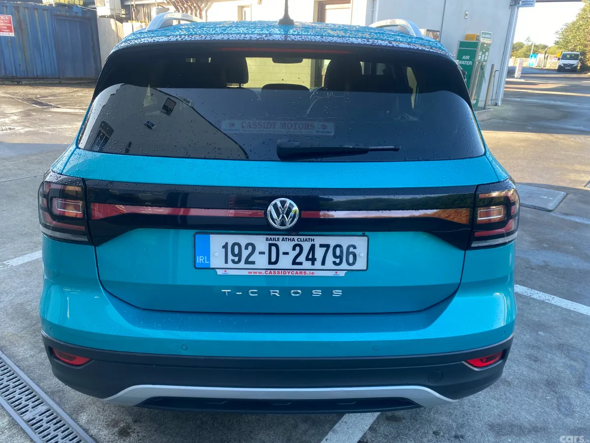 Volkswagen T-Cross Estate/Jeep, Petrol, 2019, Green