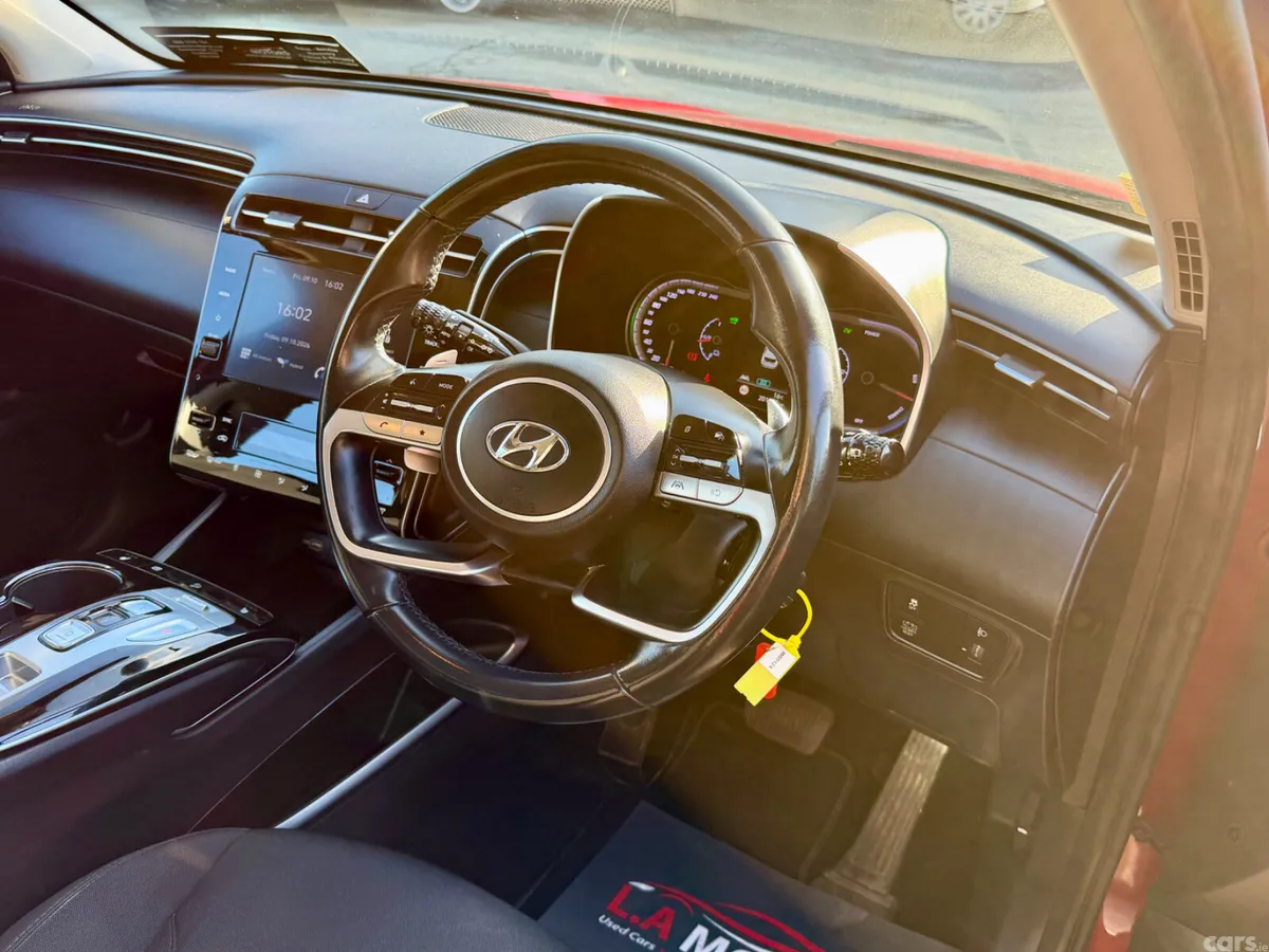 Hyundai Tucson SUV, Petrol Hybrid, 2022, Red