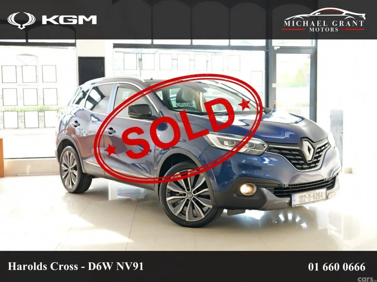 Renault Kadjar SUV, Diesel, 2018, Blue