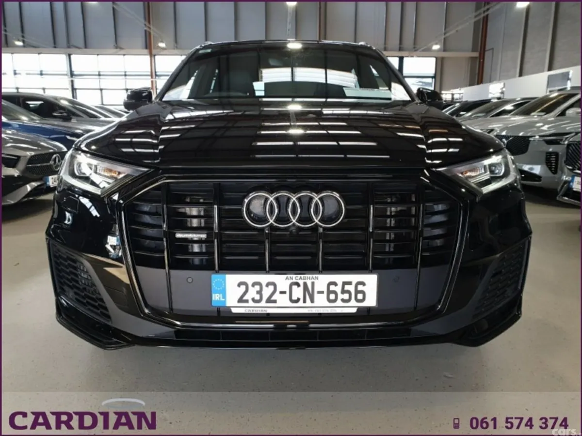 Audi Q7 SUV, Petrol Plug-in Hybrid, 2023, Black