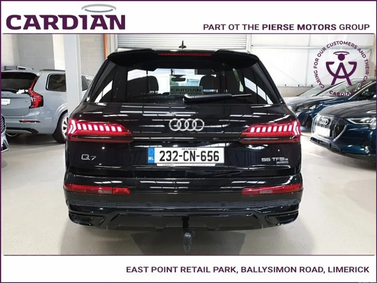 Audi Q7 SUV, Petrol Plug-in Hybrid, 2023, Black
