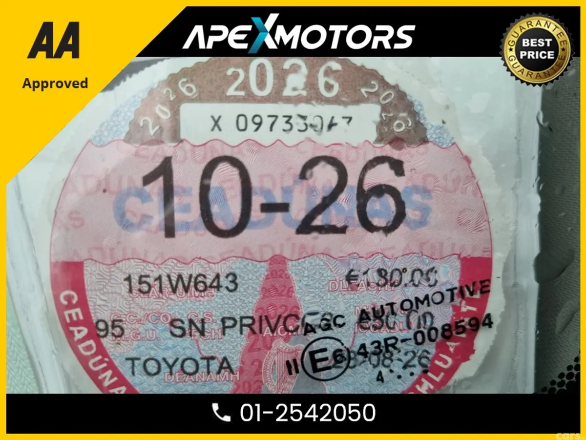 Toyota Aygo Hatchback, Petrol, 2015, Red