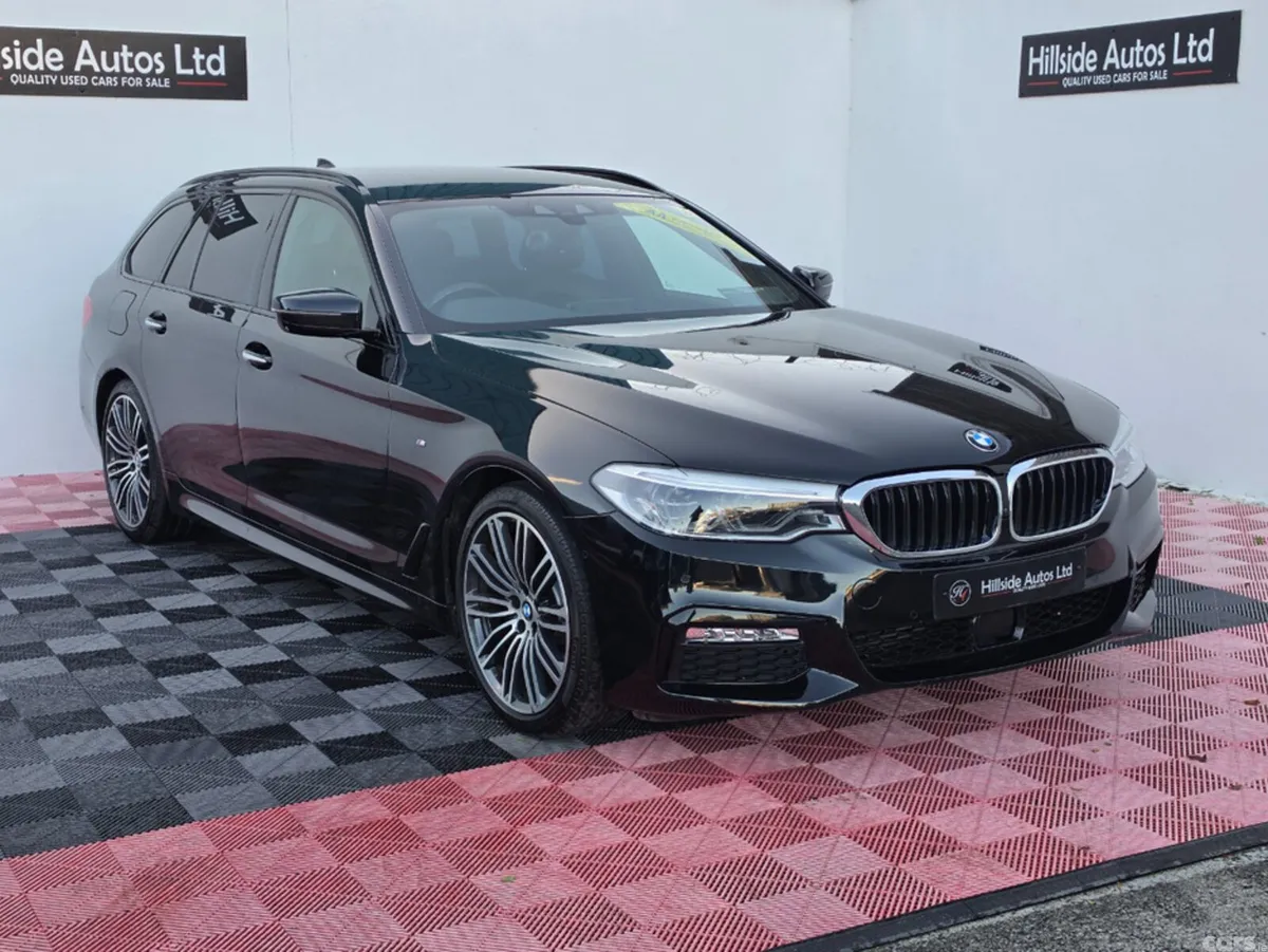 BMW 5-Series Estate, Diesel, 2017, Black