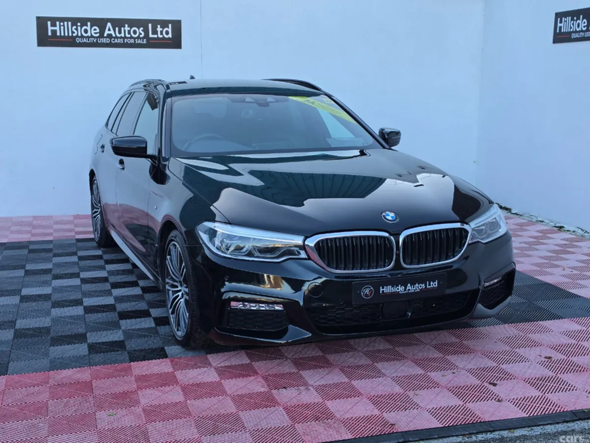 BMW 5-Series Estate, Diesel, 2017, Black