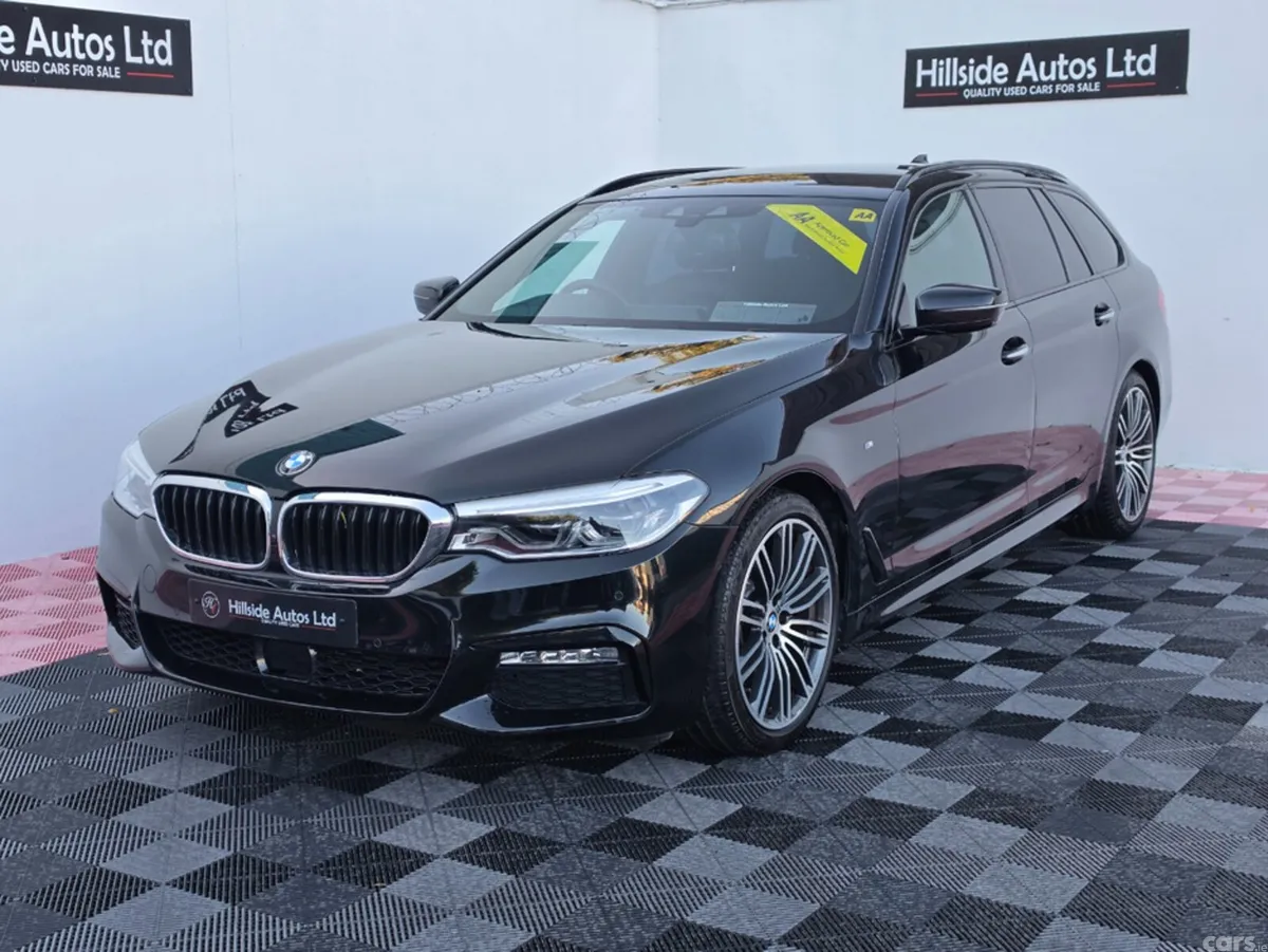 BMW 5-Series Estate, Diesel, 2017, Black