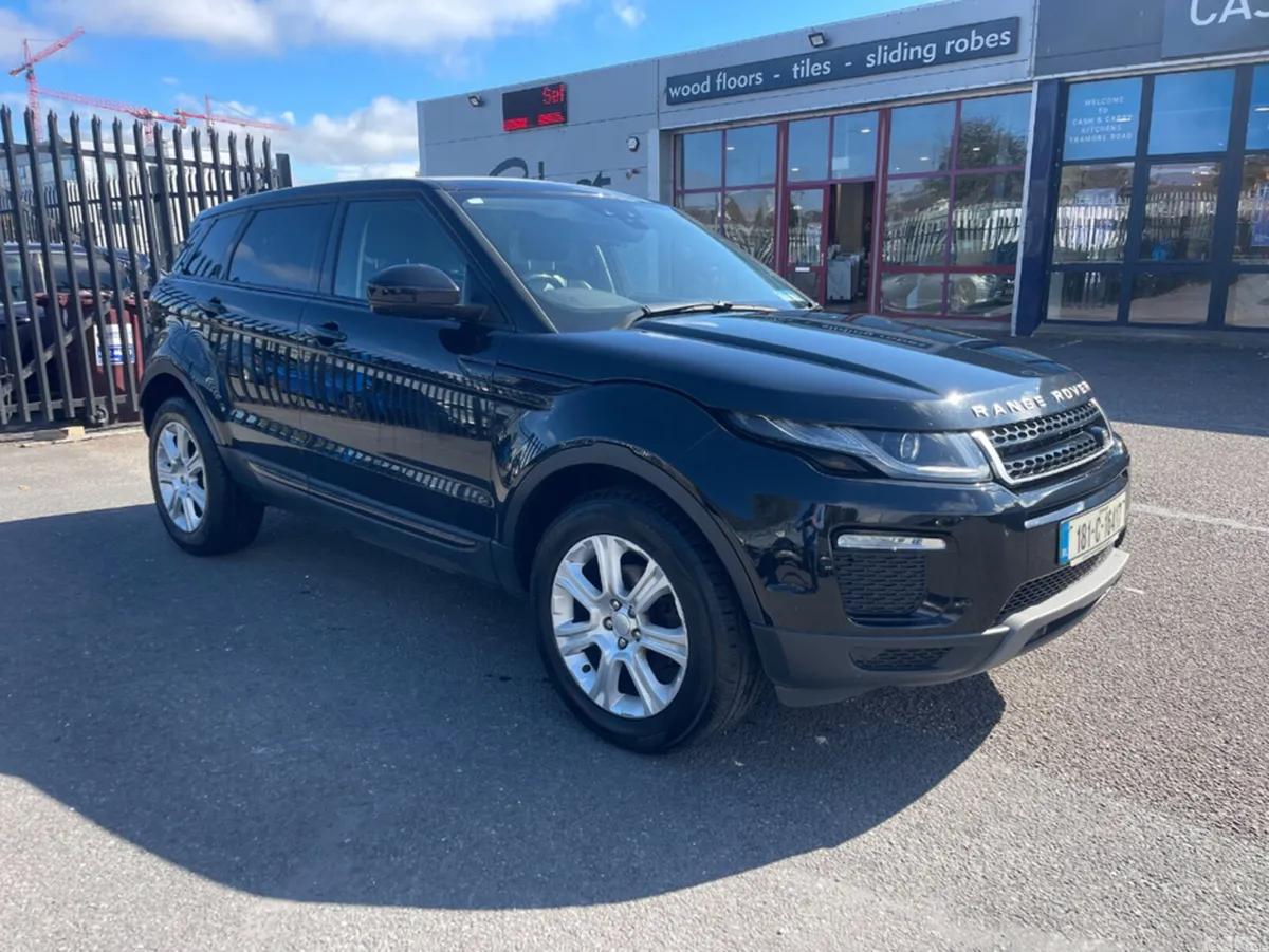 Land Rover Range Rover Evoque Estate, Diesel, 2018, Black