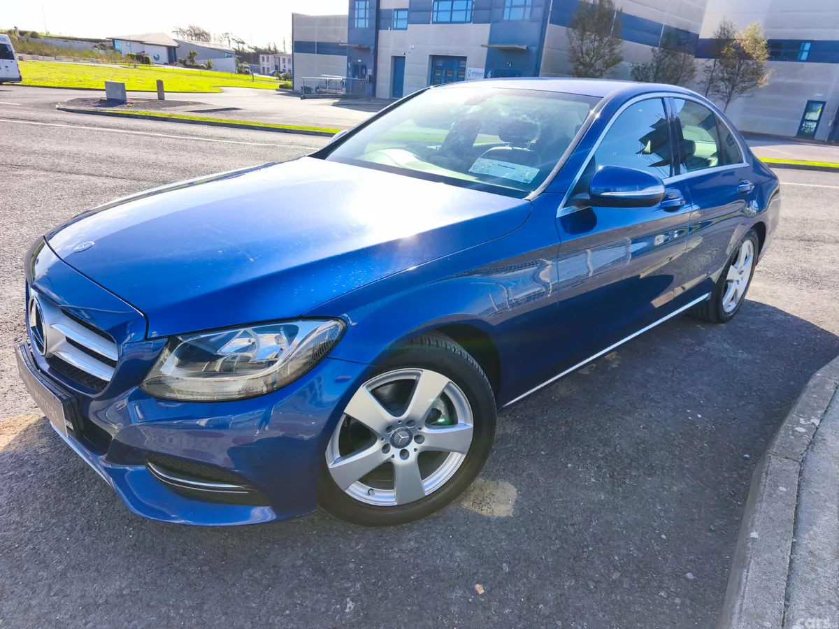 Mercedes-Benz C-Class Saloon, Diesel, 2015, Blue