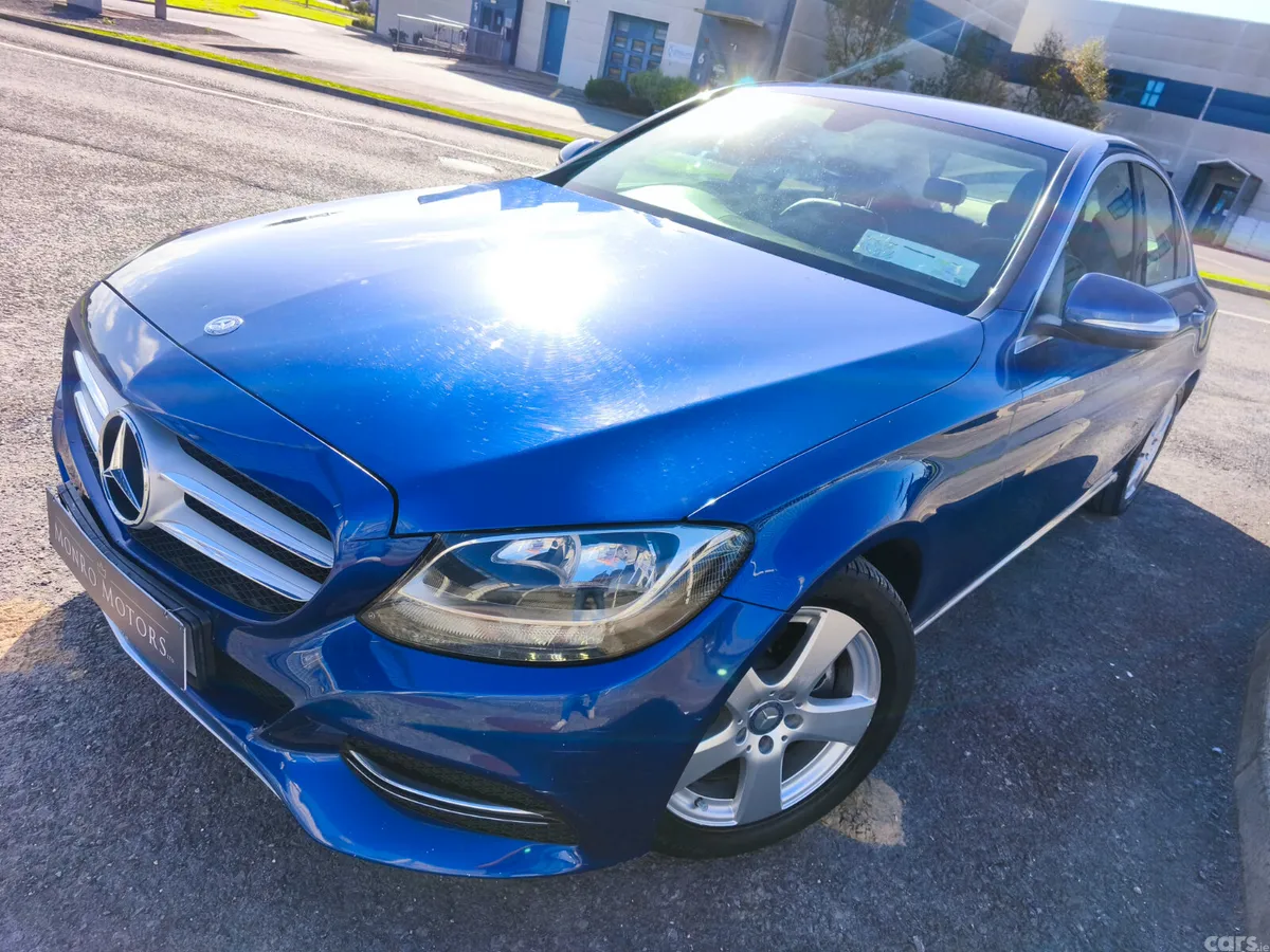 Mercedes-Benz C-Class Saloon, Diesel, 2015, Blue