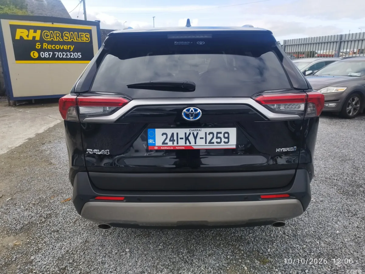 Toyota RAV4 SUV, Petrol Hybrid, 2024, Black