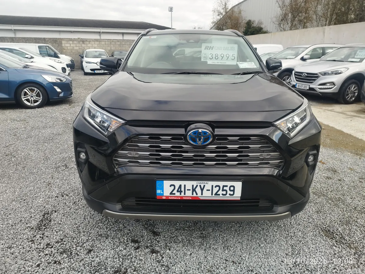Toyota RAV4 SUV, Petrol Hybrid, 2024, Black
