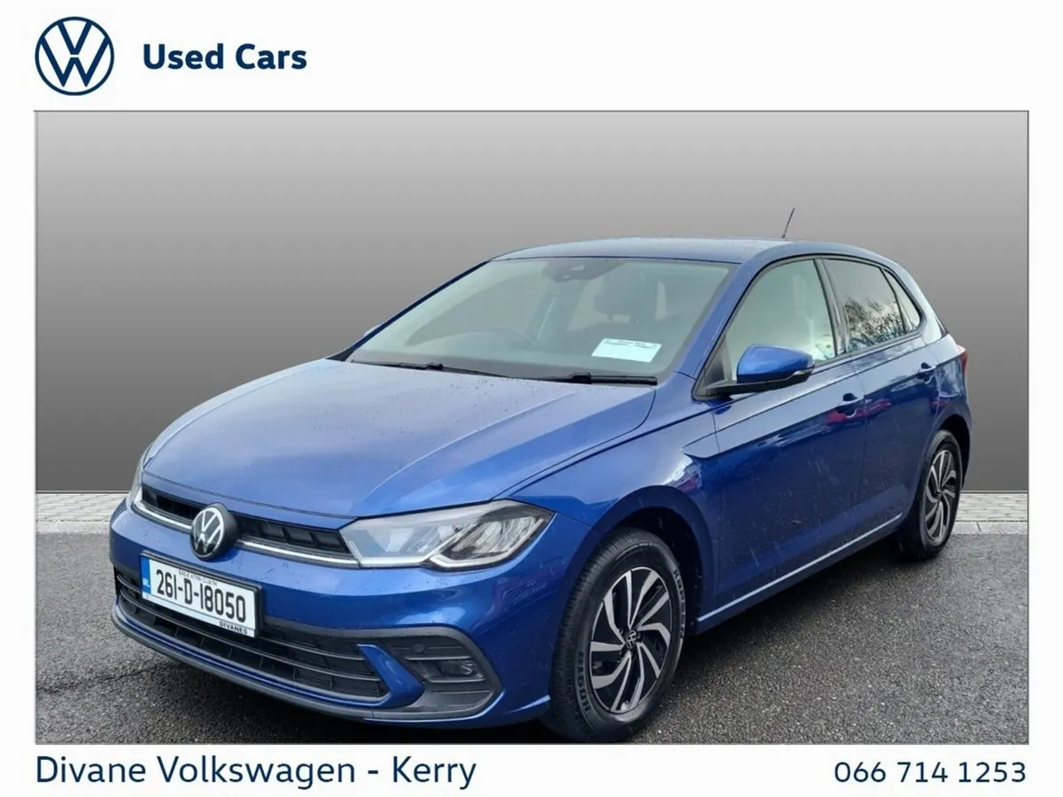Volkswagen Polo Hatchback, Petrol, 2026, Blue