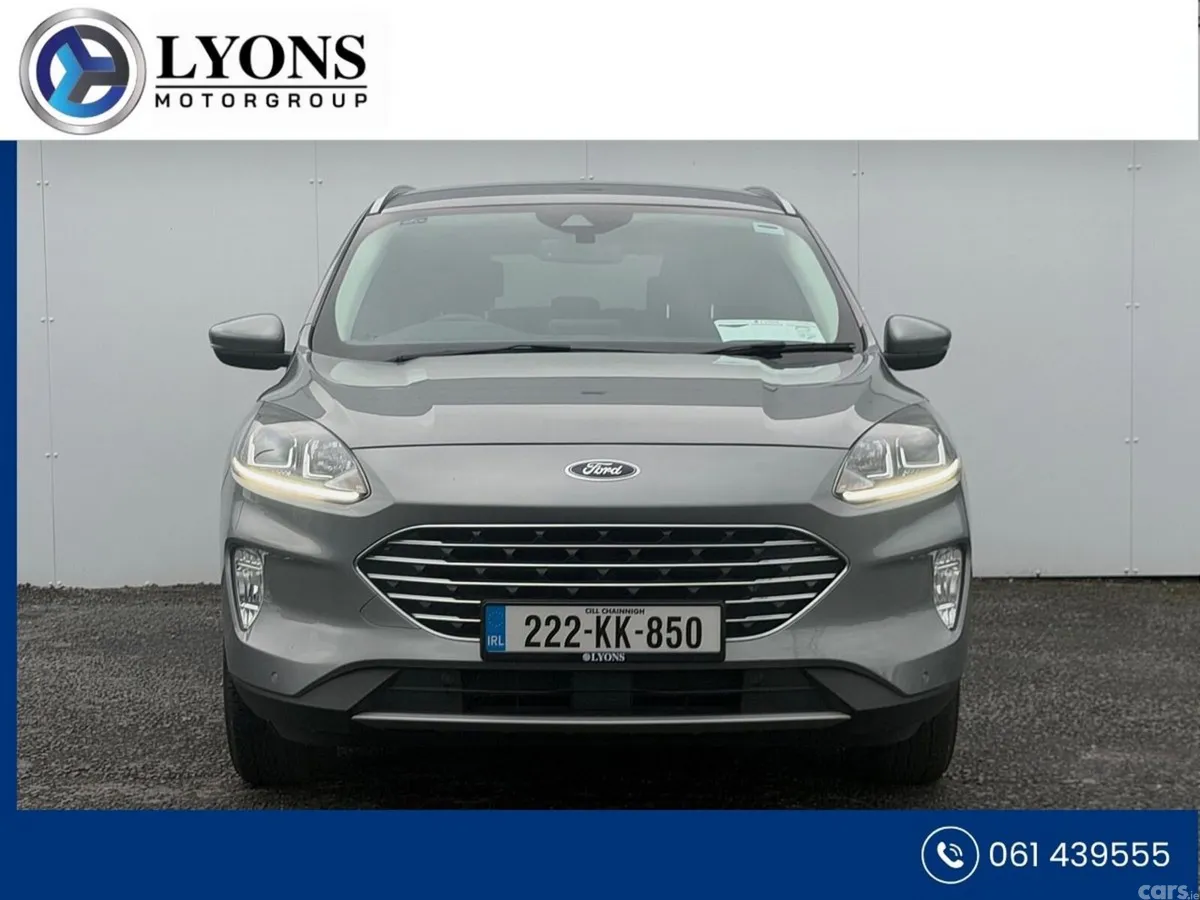 Ford Kuga SUV, Petrol Hybrid, 2022, Grey