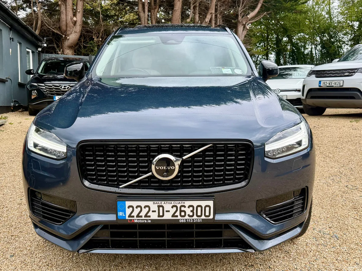 Volvo XC90 SUV, Petrol Plug-in Hybrid, 2022, Blue