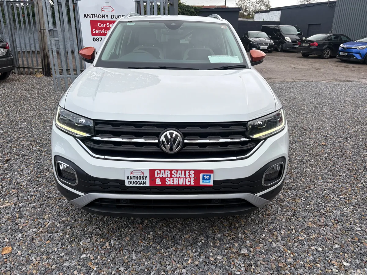 Volkswagen T-Cross SUV, Petrol, 2020, White