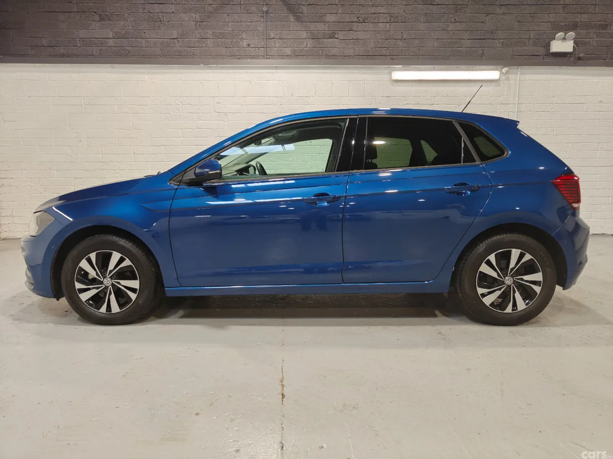 Volkswagen Polo Hatchback, Petrol, 2019, Blue