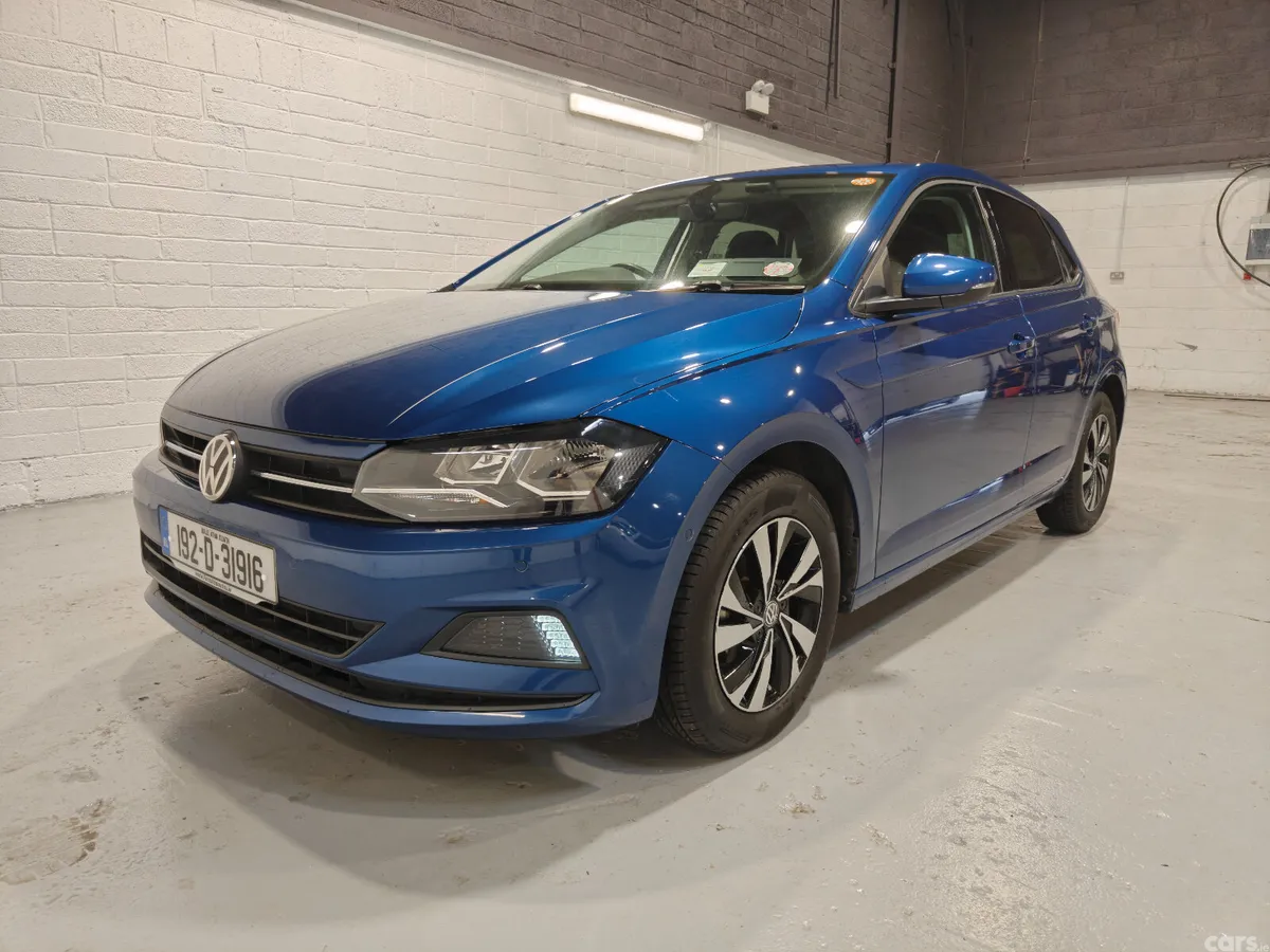 Volkswagen Polo Hatchback, Petrol, 2019, Blue
