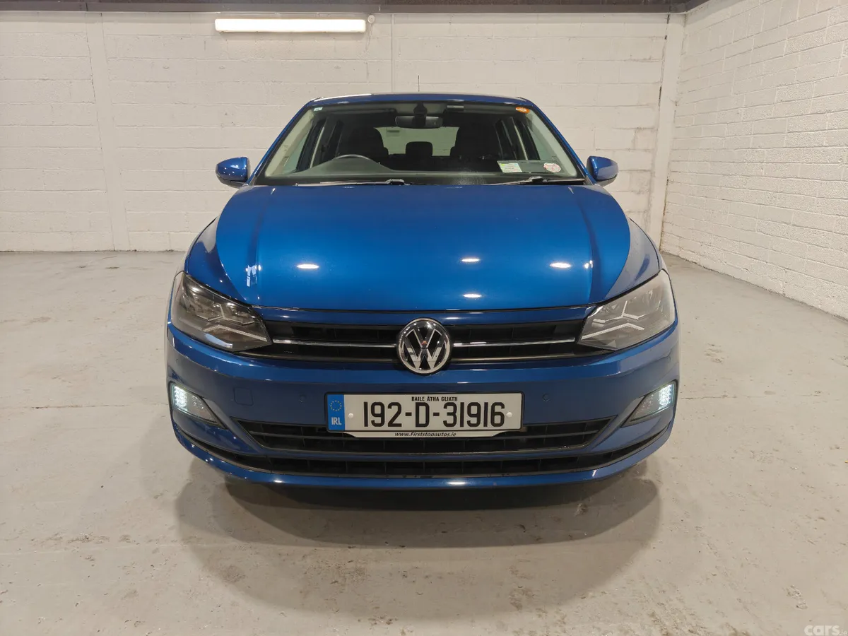 Volkswagen Polo Hatchback, Petrol, 2019, Blue