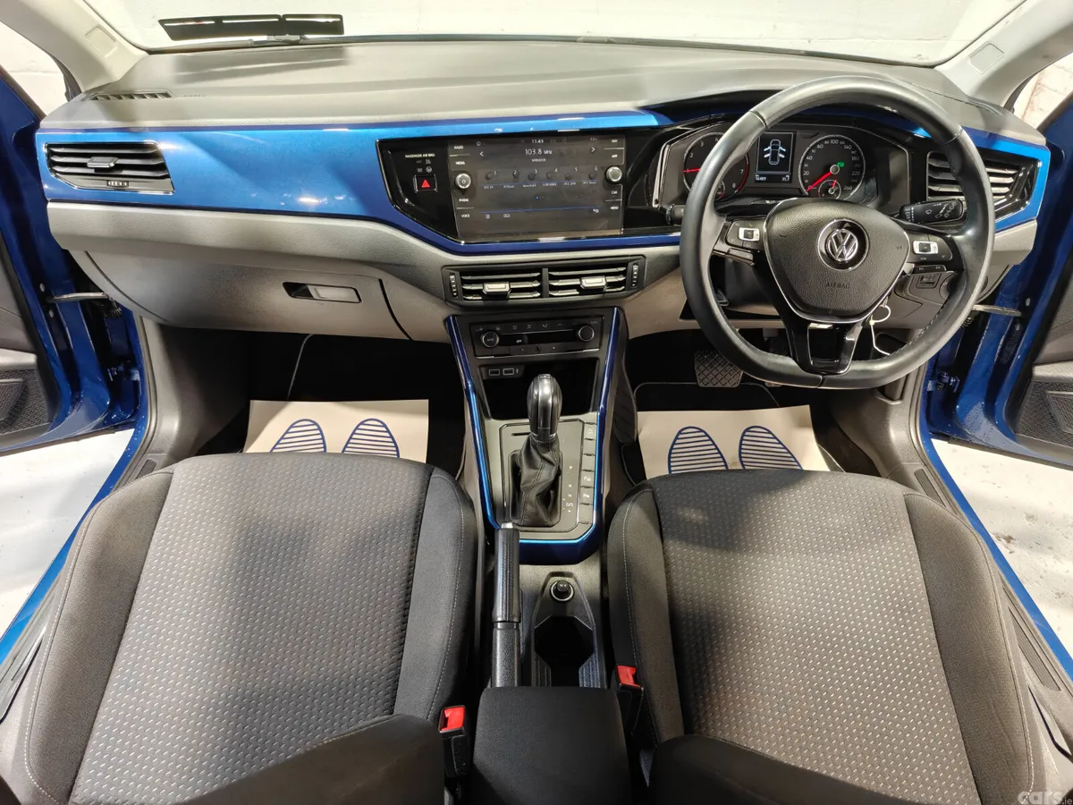 Volkswagen Polo Hatchback, Petrol, 2019, Blue