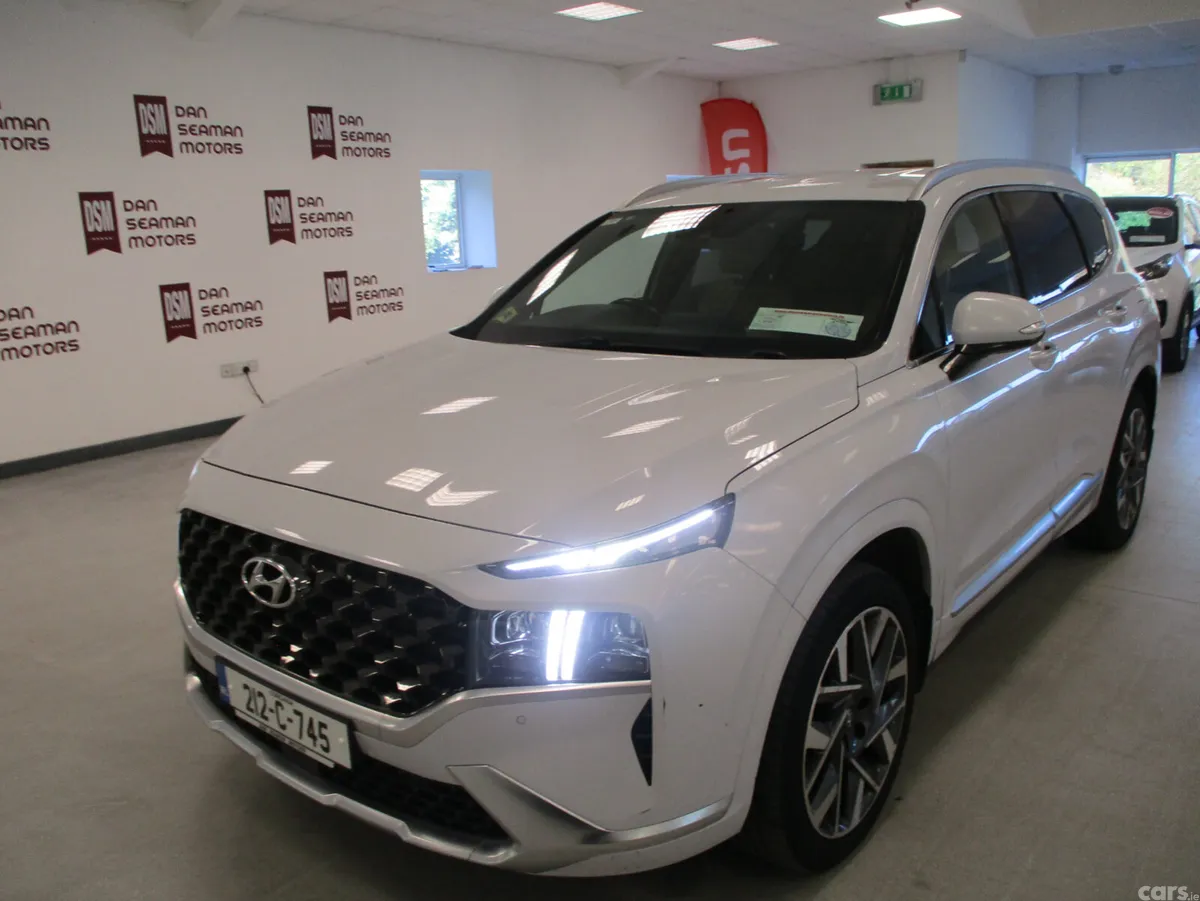 Hyundai Santa Fe SUV, Diesel, 2021, White