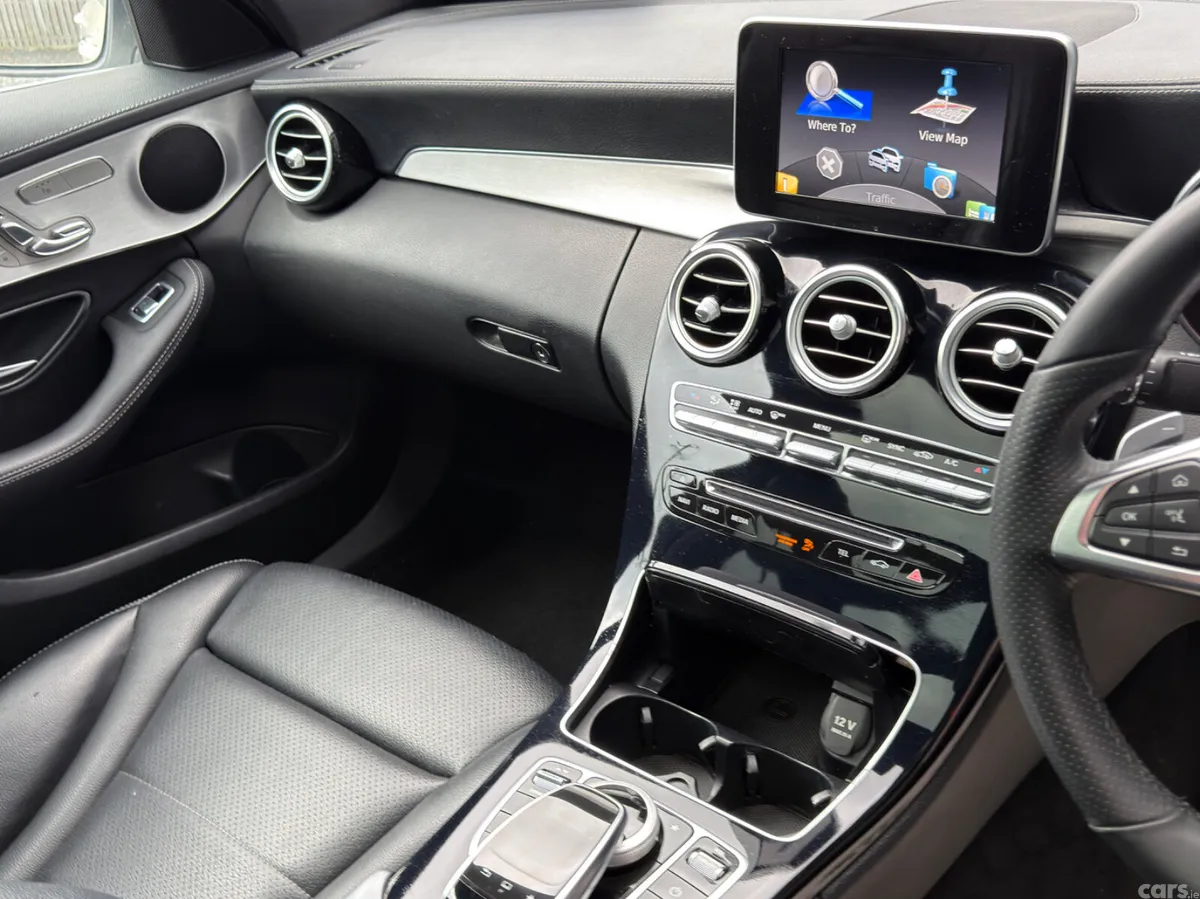 Mercedes-Benz C-Class Saloon, Diesel Hybrid, 2016, White