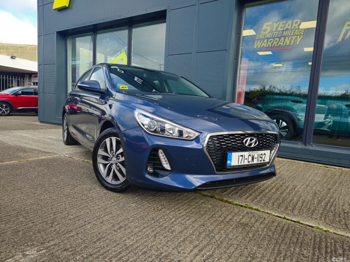 Hyundai i30 Hatchback, Petrol, 2017, Blue