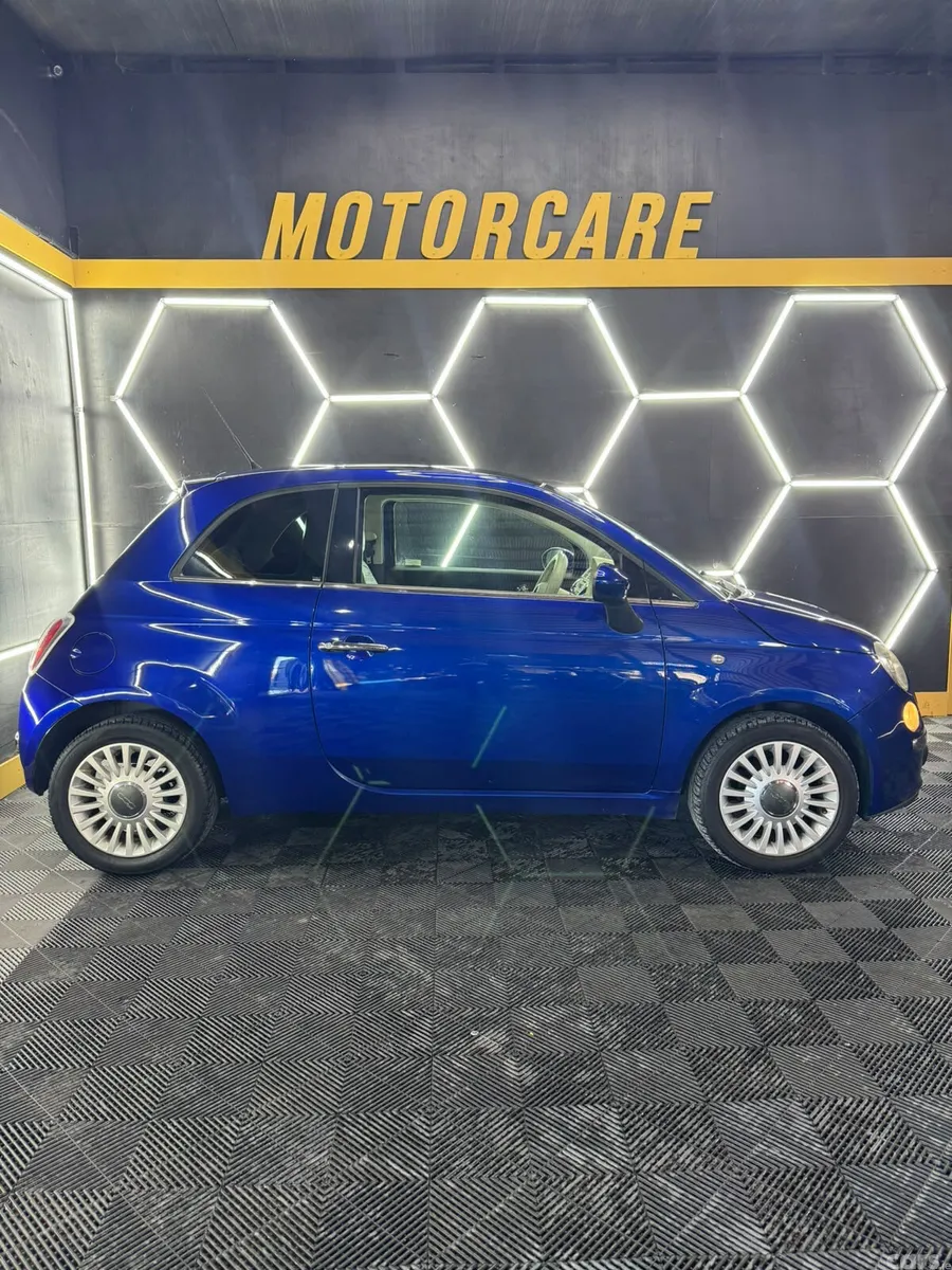 Fiat 500 Hatchback, Petrol, 2009, Blue