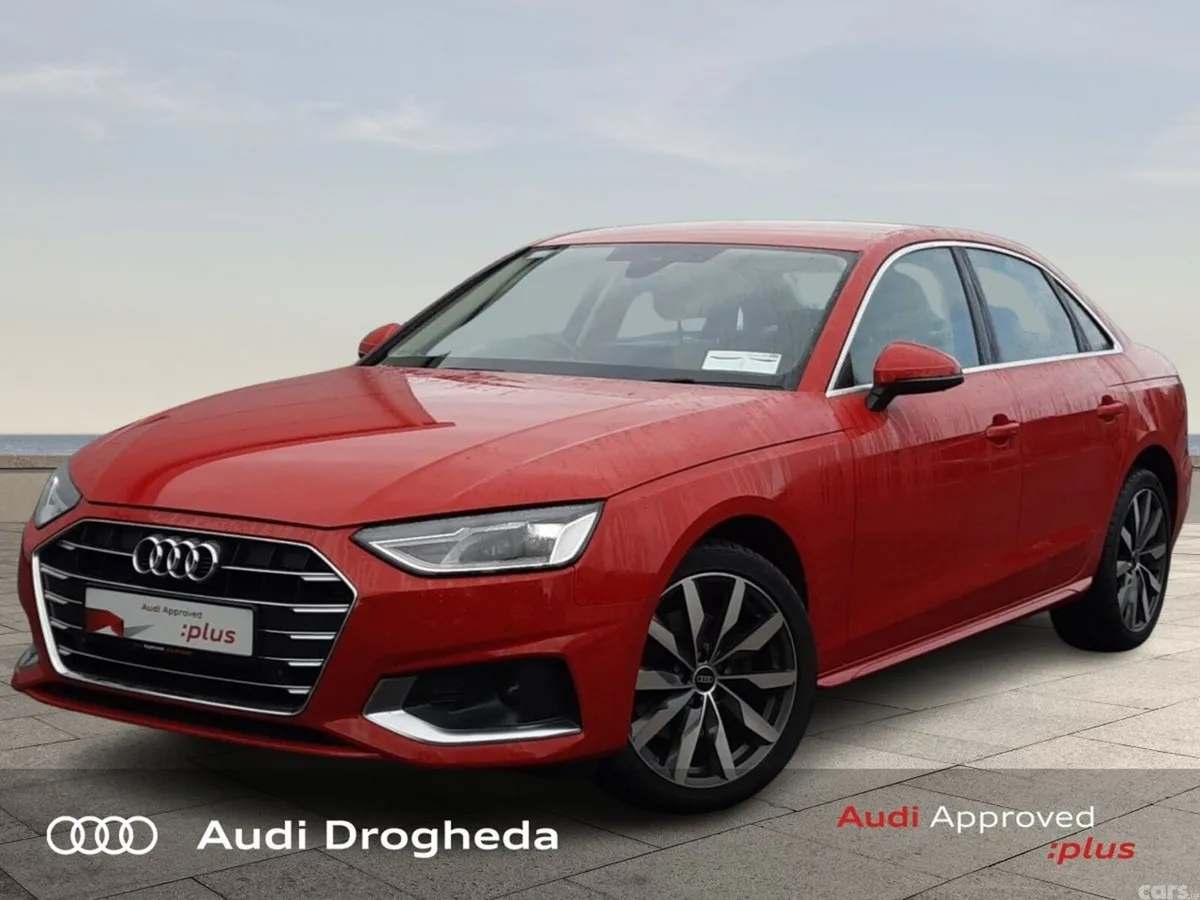 Audi A4 Saloon, Diesel, 2022, Red