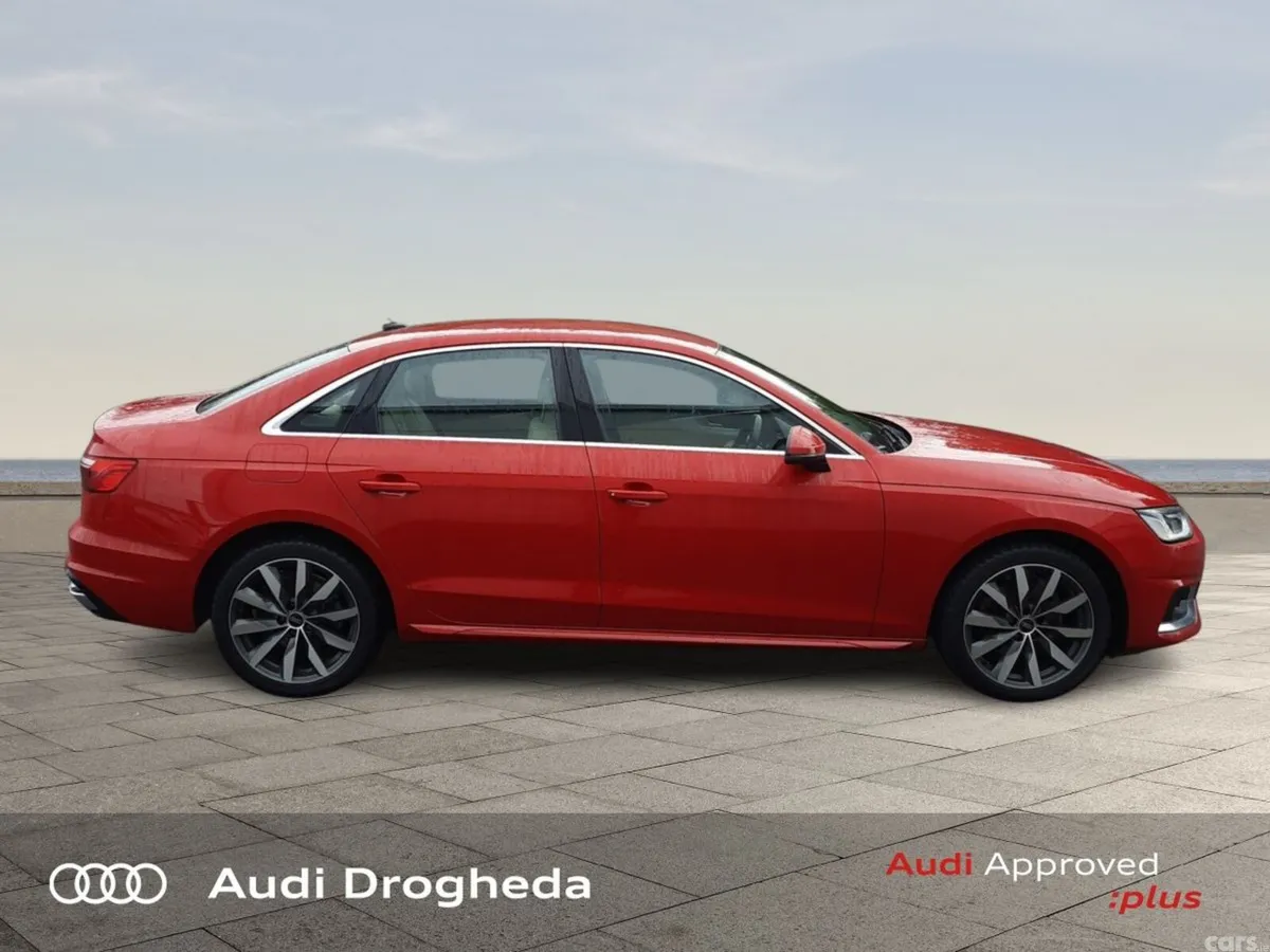 Audi A4 Saloon, Diesel, 2022, Red