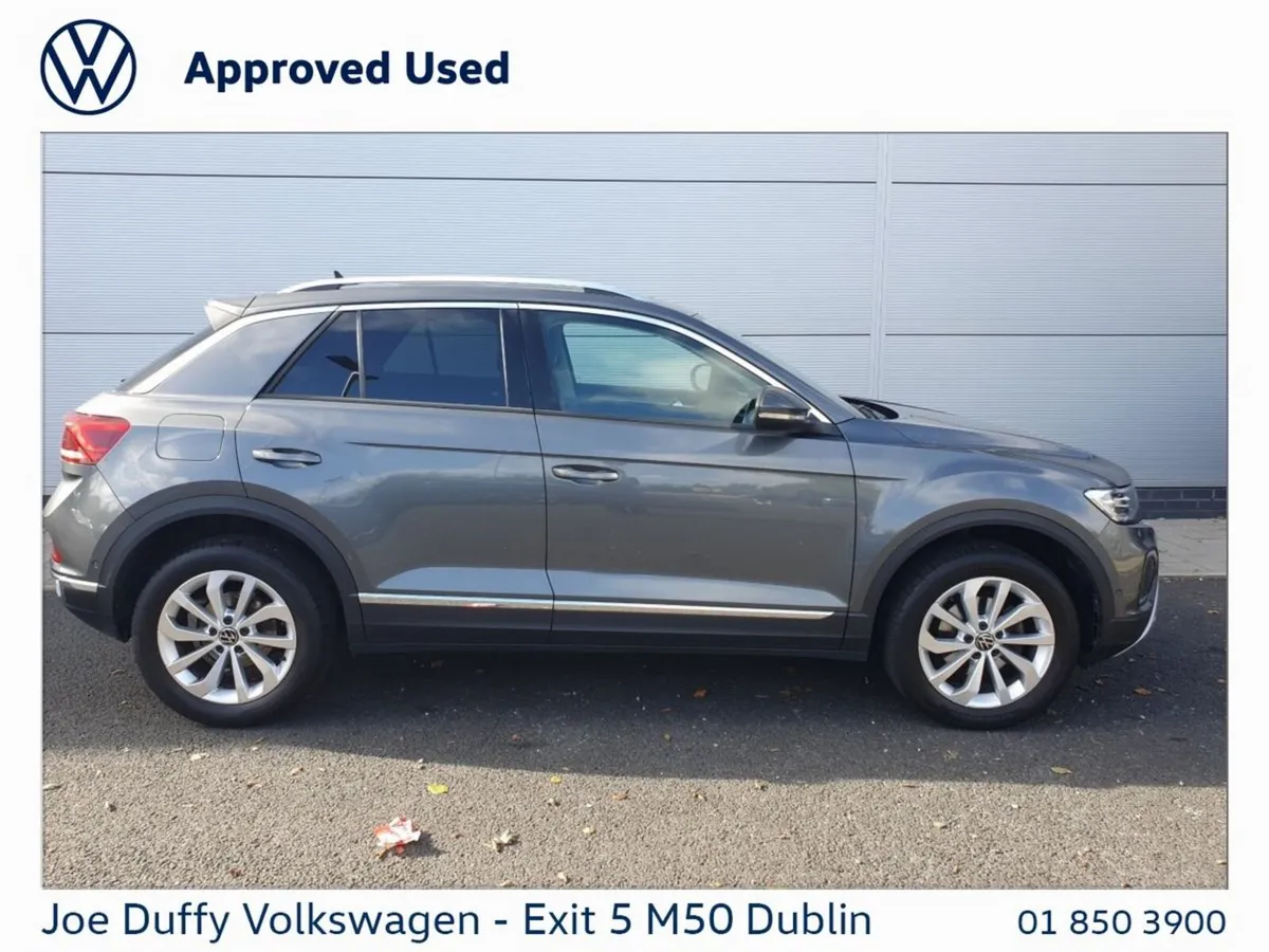 Volkswagen T-Roc SUV, Petrol, 2023, Grey
