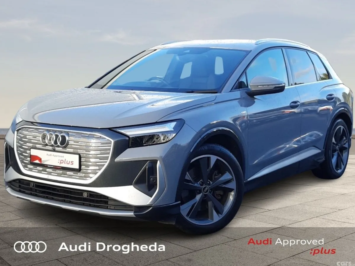 Audi Q4 e-tron SUV, Electric, 2021, Grey