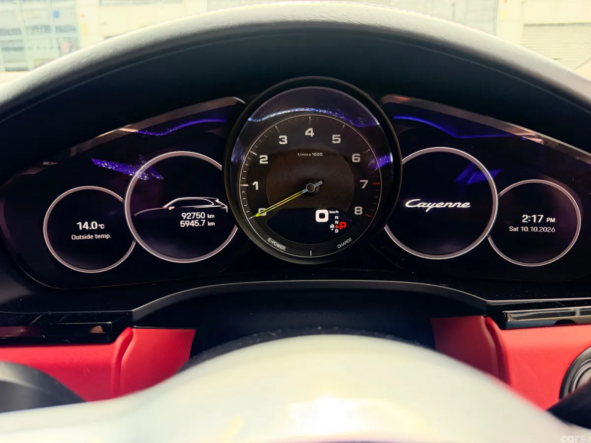 Porsche Cayenne SUV, Petrol Plug-in Hybrid, 2022, White