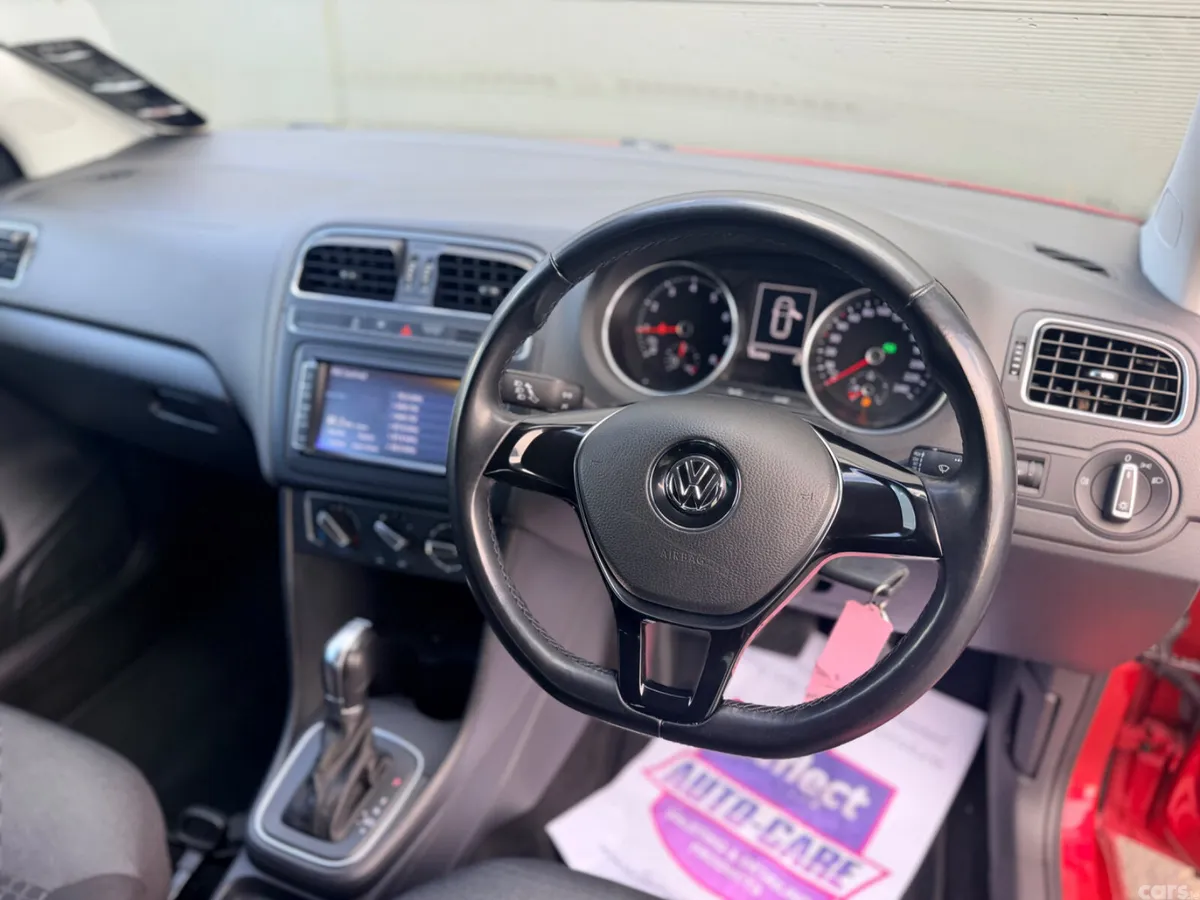 Volkswagen Polo Hatchback, Petrol, 2016, Red