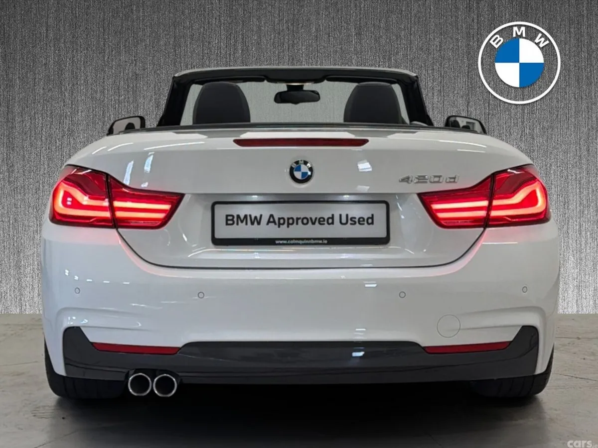 BMW 4-Series Convertible, Diesel, 2017, White