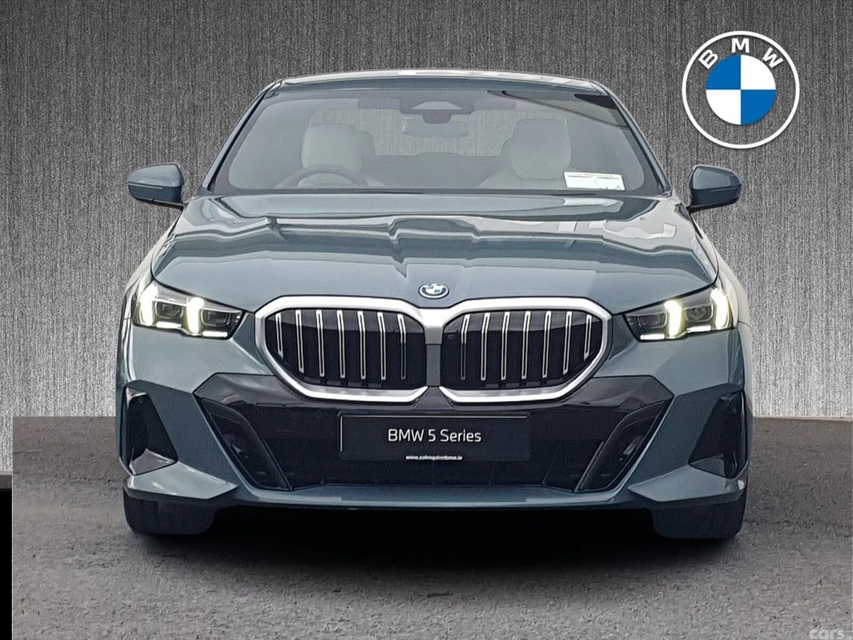 BMW 5-Series Saloon, Petrol Hybrid, 2027, Green