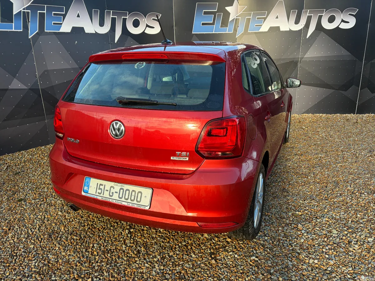Volkswagen Polo Hatchback, Petrol, 2015, Red