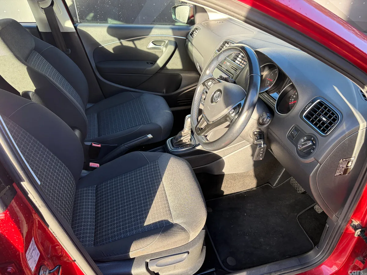 Volkswagen Polo Hatchback, Petrol, 2015, Red