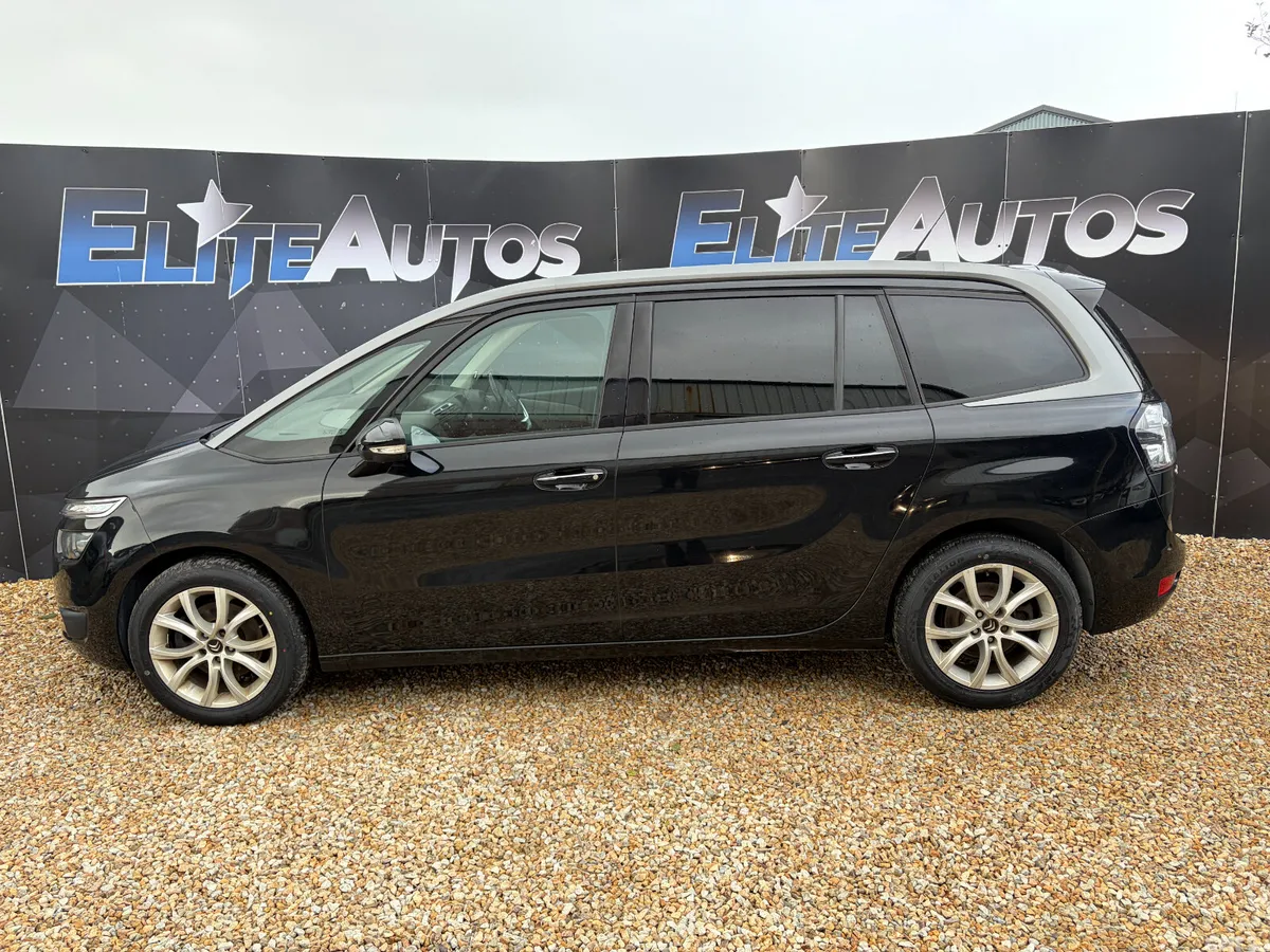Citroen Grand C4 Picasso Hatchback, Petrol, 2016, Black