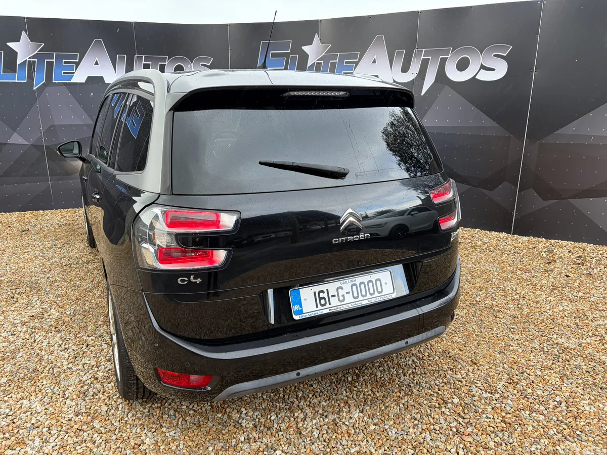 Citroen Grand C4 Picasso Hatchback, Petrol, 2016, Black