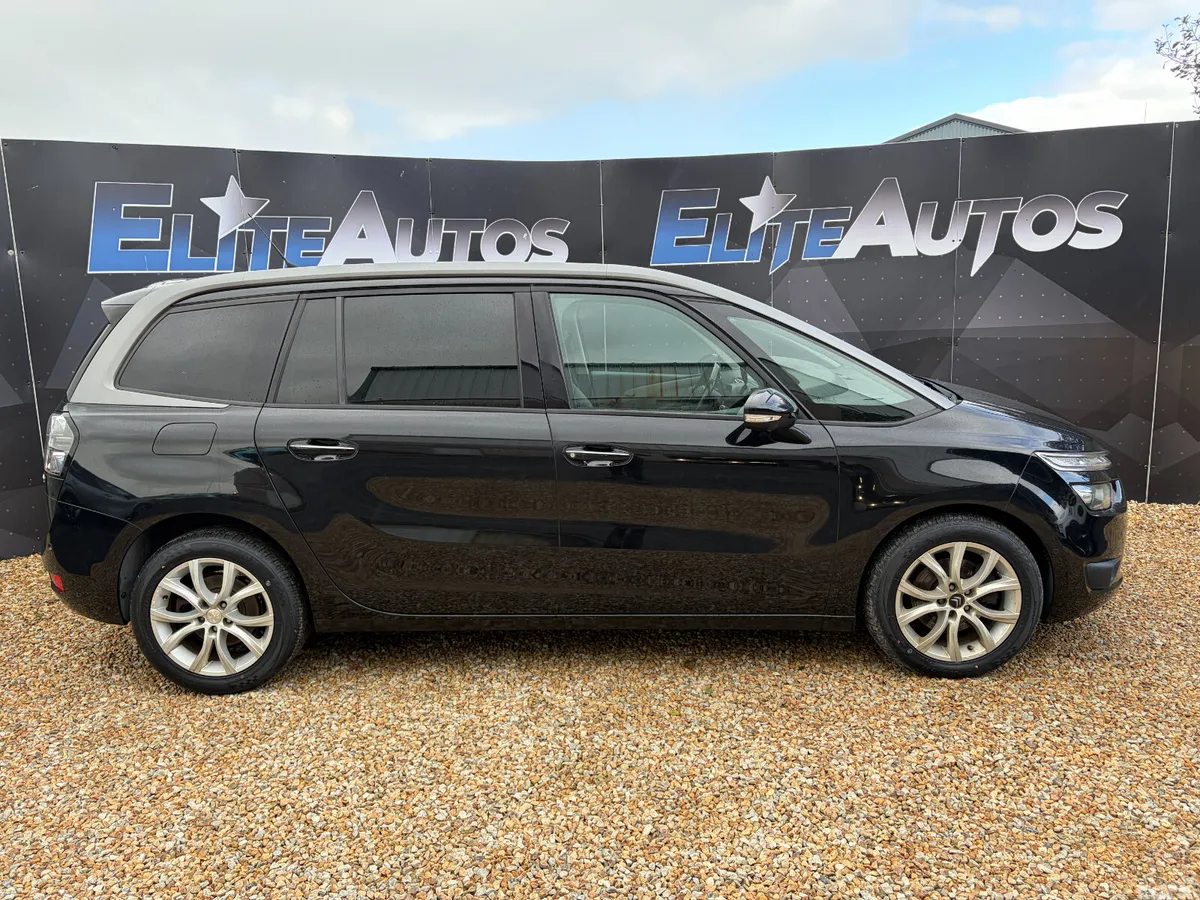 Citroen Grand C4 Picasso Hatchback, Petrol, 2016, Black